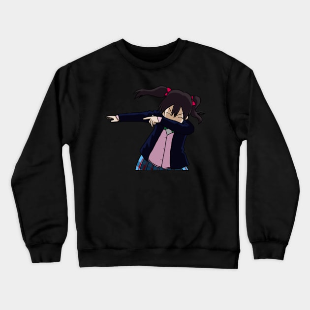 Nico Dab Crewneck Sweatshirt by KokoroPopShop